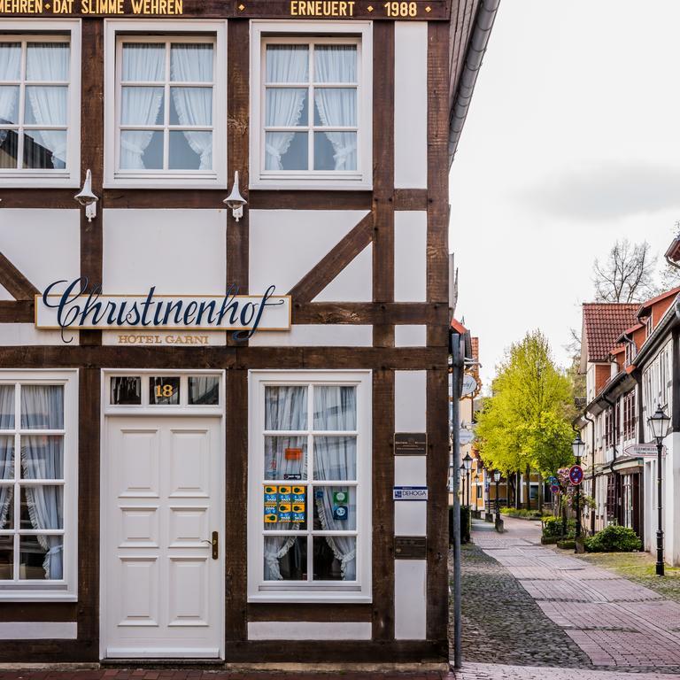 Historik Hotel Garni Christinenhof Hamelin Bagian luar foto